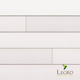 Терасна дошка двостороння Легро LEGRO EVOLUTION FASHION WHITE 3D-текстура дерево-полімерна композитна дошка для тераси, бесідки, басейну біла