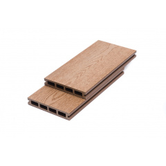 Террасная доска двухсторонняя ДПК Унидек UNIDECK CEDAR WOOD дерево-полимерная композитная доска декинг для улицы, балкона, бассейна коричневая Тернополь