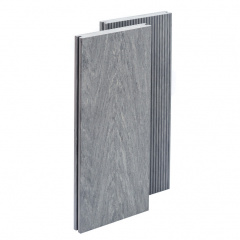 Террасная доска двухсторонняя ДПК Брюгган BRUGGAN MULTICOLOR GRAY дерево-полимерная композитная доска искусственная для террасы и бассейна серая Киев