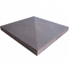 Парапет на забор Шагрень 350х390 мм