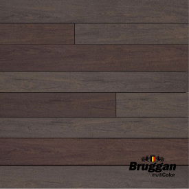 Террасная доска двухсторонняя ДПК Брюгган BRUGGAN MULTICOLOR WENGE дерево-полимерная композитная доска искусственная для террасы и бассейна коричневая