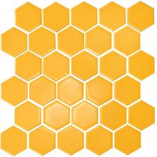 Мозаика керамическая Kotto Keramika H 6025 Hexagon Dark Yellow 295х295 мм