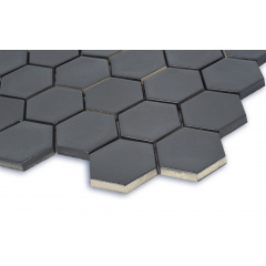 Мозаика керамическая Kotto Keramika H 6022 Hexagon Grafit Black 295х295 мм Одеса