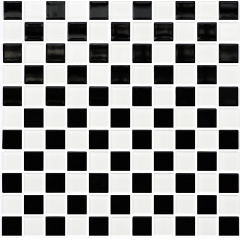 Мозаика стеклянная Kotto Keramika GM 4002 CC Black/White 300х300 мм Одесса