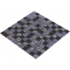 Мозаика стеклянная Kotto Keramika GM 8002 C3 Imperial S4/Ceramik Black/Black 300х300 мм Киев