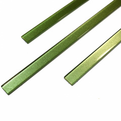 Фриз стеклянный Kotto Keramika GF 9026 Green Silver 900х25 мм Кропивницький