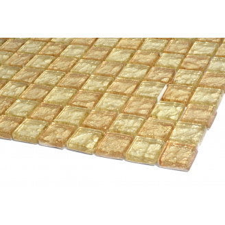 Мозаика стеклянная Kotto Keramika GM 8018 C2 Gold Sand S1/Gold Ambra 300х300 мм