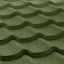 Композитная черепица QUEENTILE STANDARD green Киев