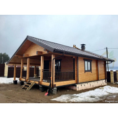 Деревянные бани из профилированного бруса. Строительство Мелитополь
