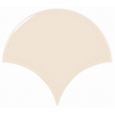 Фото - Плитка керамогранит Equipe Scale Scale Fan Ivory 21969 10,6х12 см Плитка керамогранит Equipe Scale Scale Fan Ivory 21969 10,6х12 см