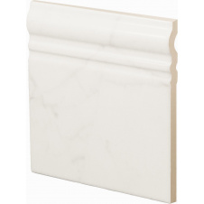 Бордюр для керамогрнитной плитки Equipe Skirting Carrara Gloss 23095 15х15 см