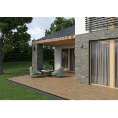 Клинкерная плитка Cerrad Cerros Grafit 7,4x30 см Івано-Франківськ