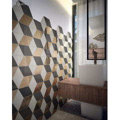 Плитка керамогранит Equipe Scale Triangolo Metallic 23823 10,8х12,4 см Дрогобыч
