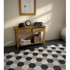 Плитка керамогранит Equipe Hexatile Negro Mate 20338 17,5х20 см Дрогобыч
