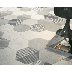 Плитка керамогранит Equipe Hexatile Cement Grey 22093 17,5х20 см Чернигов