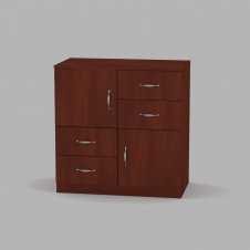 Комод Компаніт Комод-2+4 836x850x448 яблуня