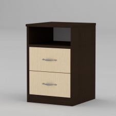 Тумба прикроватная Компанит ПКТ-2 380х380х570 мм венге