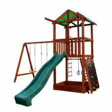 Детская площадка SportBaby Babyland-4 деревянная комплекс для улицы