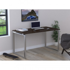 Письмовий стіл Loft-design Q-135х70х76 см білий колір Веселе