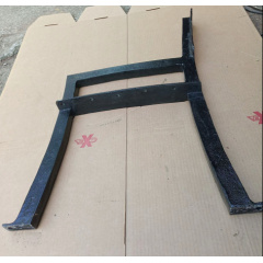 Уличная скамейка садово-парковая Мегасити деревянная 1,8 м на чугунных ножках с подлокотниками Киев