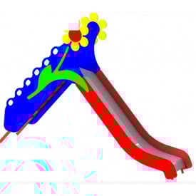 Детская горка-спуск Dali Ромашка-831 уличная для игровых площадок