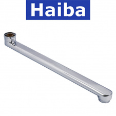 Гусак Haiba на ванну плоский прямий 30 см