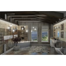 Керамическая плитка Golden Tile Metallica серый 1200x600x10 мм (782900)