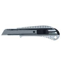 Нож строительный металлический корпус лезвие 18 мм автоматический замок SIGMA (8211021) Хмельницкий
