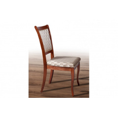 Класичний дерев'яний стілець з м'якою сидушкою спинкою Верона горіх Івано-Франківськ