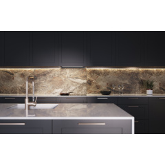 Плитка Golden Tile Vesuvio коричневая 4F7900 1200x600x10 мм Ромны