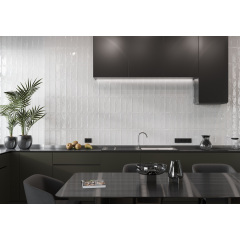 Керамическая плитка Golden Tile Vita белый 100x300x7 мм (6V0051) Ивано-Франковск