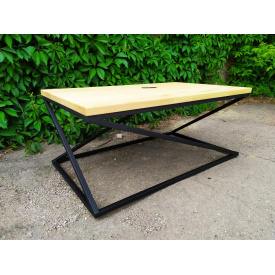 Журнальний столик GoodsMetall 1000х500х450 Zeta Лофт