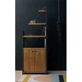 Стеллаж GoodsMetall в стиле Лофт 2000х700х300 "Энштейн макси"