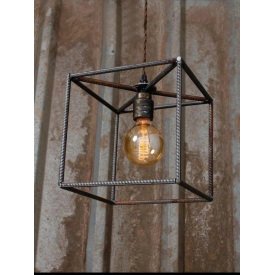 Светильник GoodsMetall из металла в стиле Лофт "Куб Алькатрас2"
