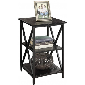 Тумба приліжкова GoodsMetall металева в стилі Лофт 600х400х400 Т138