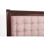 Двоспальне ліжко СОНАТА з масиву клена з м'яким узголів'ям 1600x2000 Суми