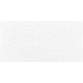 Керамическая плитка Golden Tile Tutto Bianco patchwork белый 300x600x9 мм (G50151)