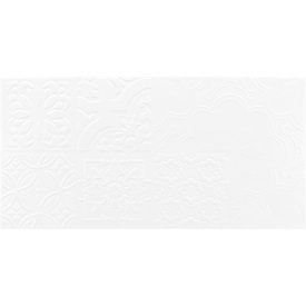 Керамическая плитка Golden Tile Tutto Bianco patchwork белый 300x600x9 мм (G50161)