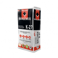Клей для плитки високоеластичний Wallmix К-27 25 кг