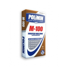 Розчин будівельний POLIMIN М-100 25 кг