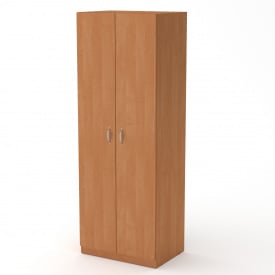 Шкаф-1 Компанит 650х1800х456 мм Ольха