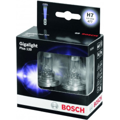 Автолампа Bosch Gigalight Plus 120 H7 2 шт (1 987 301 107) Рівне