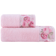 Махровое полотенце Arya Desima 70х140 см Розовое Кропивницький
