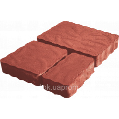Бруківка Римський камінь 45 мм червона Київ