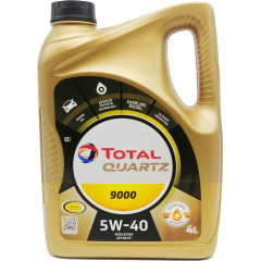Моторное масло Total Quartz 9000 5W-40 4 л Суми