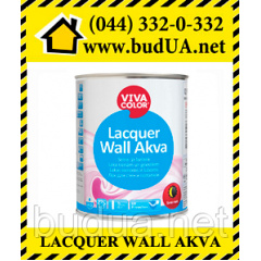 Лак полуматовый Vivacolor Lacquer Wall Akva, EP 0.9 л Сумы