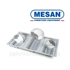 Подставка-держатель для тарелок 900 мм пластик серый Mesan