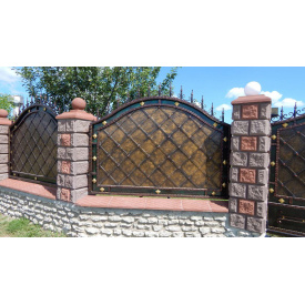 Забор кованый ЧП Брама Адреналин