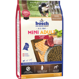 Сухой корм для собак Bosch HPC Mini Adult Ягненок и рис 3 кг