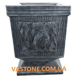 Урна для мусора «№3» бетонная уличная Черный